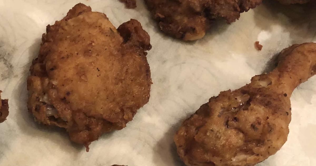 Pressure cooked KFC style chicken with the Magfesa star pressure cookers.