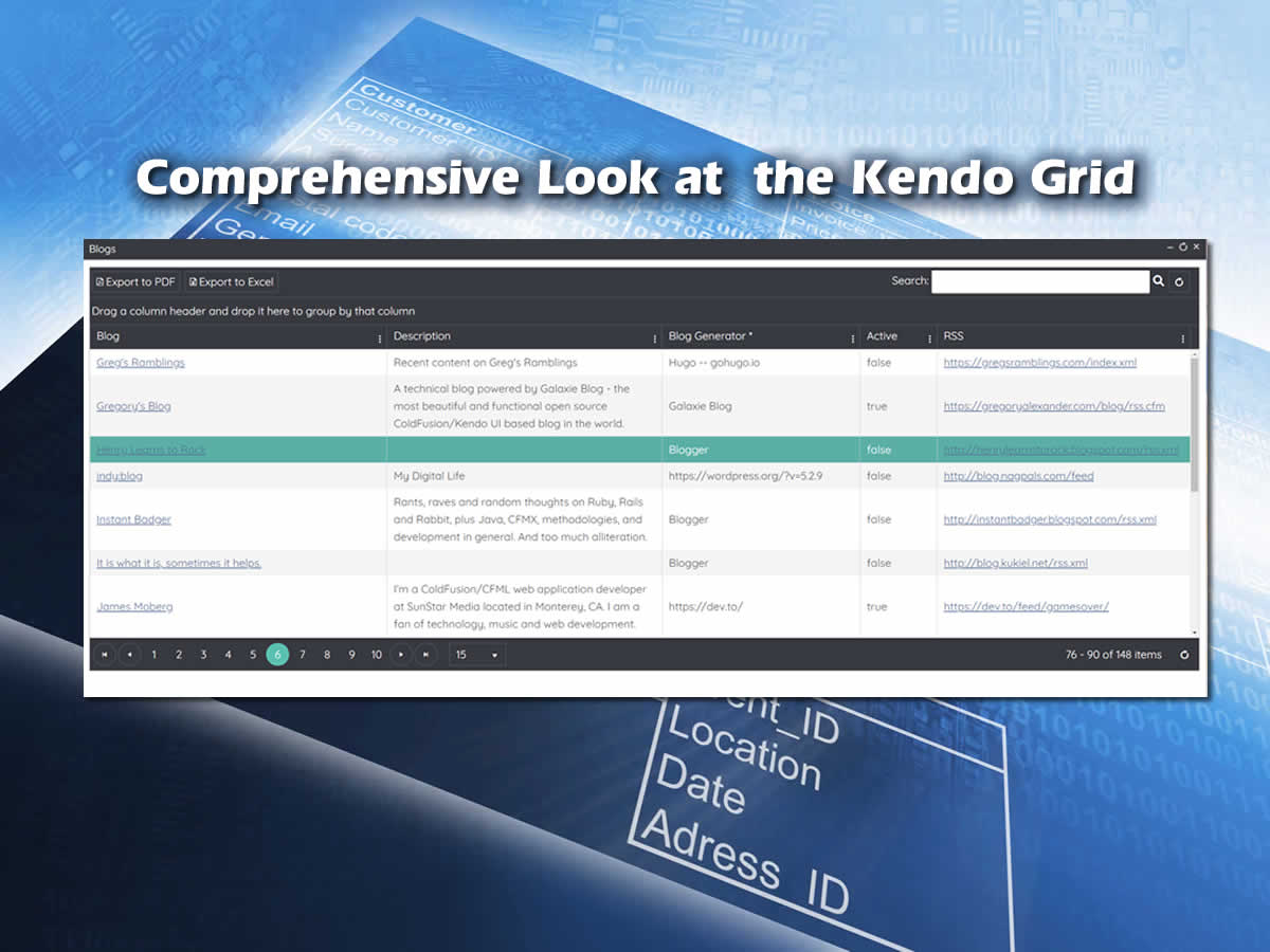 A Comprehensive Analysis of the Editable Kendo UI Grid