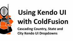 Cascading Country, State and City Kendo UI Dropdowns