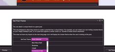 Assigning a Post to a Theme in Galaxie Blog 